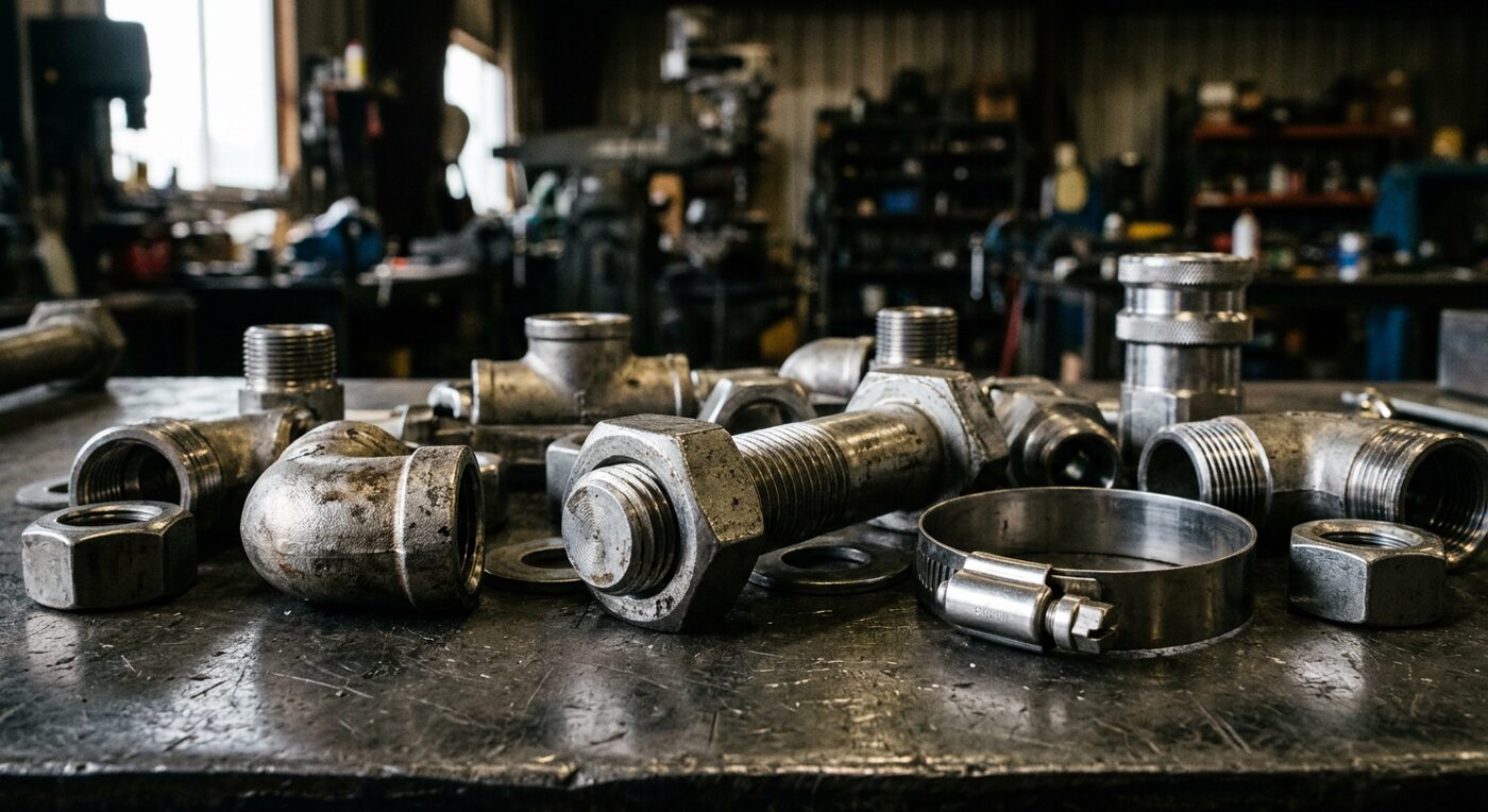 Industrial hardware supplied by KBBG Hauling Transport and Logistics